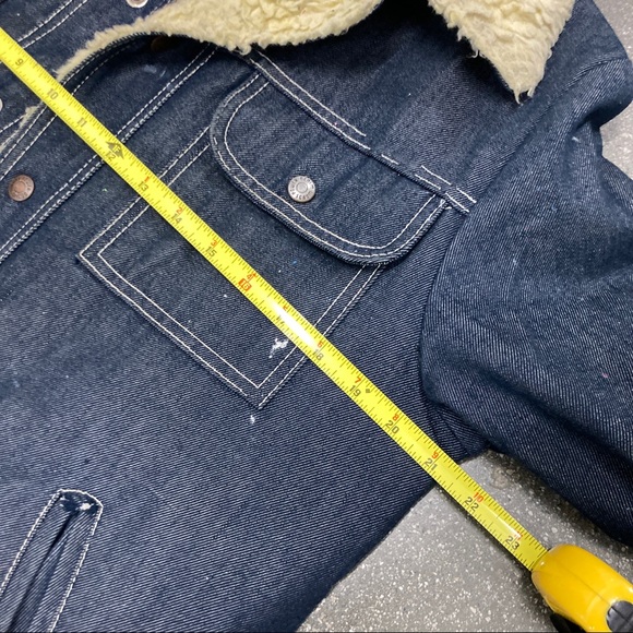 Montgomery Ward Denim Wool Jacket - Picture 5 of 11